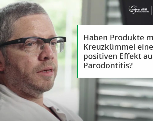 FAQ Video: Haben Produkte mit Kreuzkümmel einen positiven Effekt auf Parodontitis?