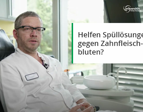 FAQ Video: Helfen Spüllösungen gegen Zahnfleischbluten?