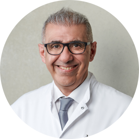 Portrait von Prof. Dr. Gholamreza Danesh von der Universitätszahnklinik Witten/Herdecke