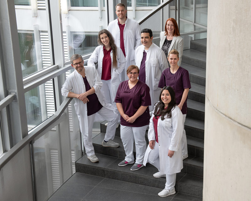 Team der Abteilung Parodontologie der Universitätszahnklinik Witten/Herdecke